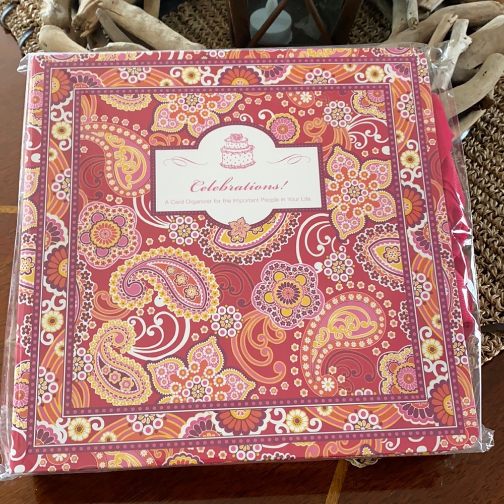 Vera Bradley Card Organizer
